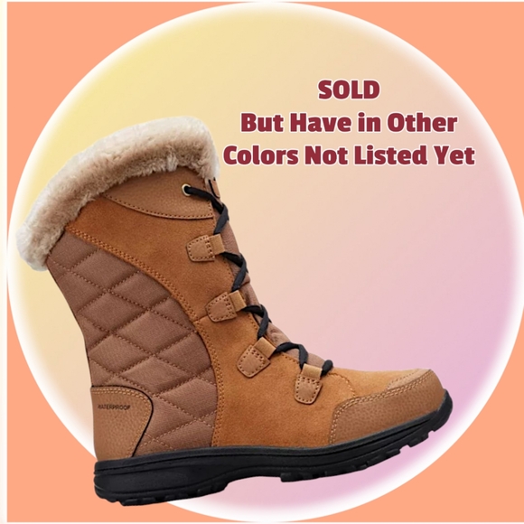 NIB Columbia Ice Maiden II Size 9 Graphite - Picture 4 of 11